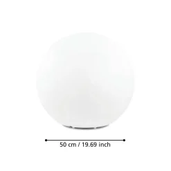 EGLO Monterolo Staande lamp - E27 - Ø 48 cm - Wit