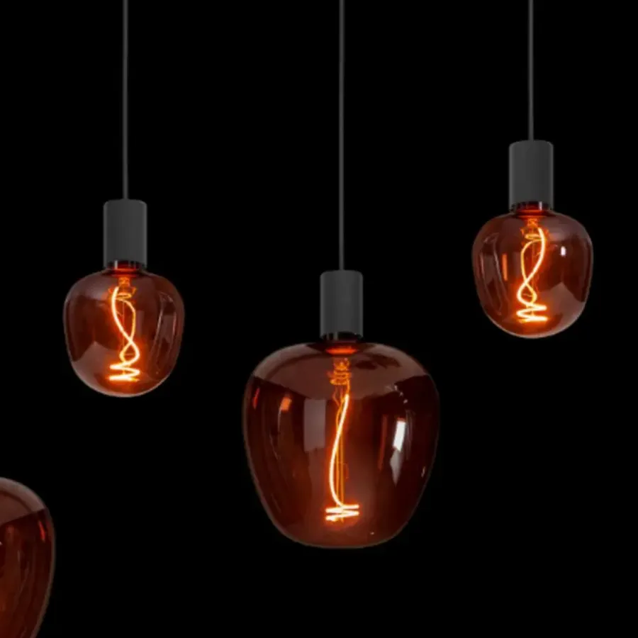 Hanglampen-EGLO Nogalte hanglamp - E27 - 130 cm - Rechthoek - Zwart
