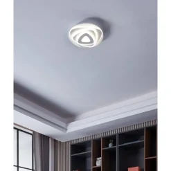 Plafondlampen-EGLO Palagiano Plafondlamp - LED - Ø 30 cm - Wit