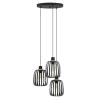 Hanglampen-EGLO Pocicas Hanglamp - E27 - Ø 35 cm - Zwart/Goud