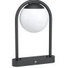 EGLO Prata Vecchia Sokkellamp - E27 - Ø 18 cm - Zwart