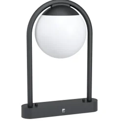 EGLO Prata Vecchia Sokkellamp - E27 - Ø 18 cm - Zwart