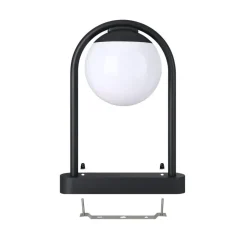 EGLO Prata Vecchia Sokkellamp - E27 - Ø 18 cm - Zwart