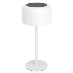 Tafellampen-EGLO Roccanova Tafellamp - Solar - 30 cm - Wit - Oplaadbaar