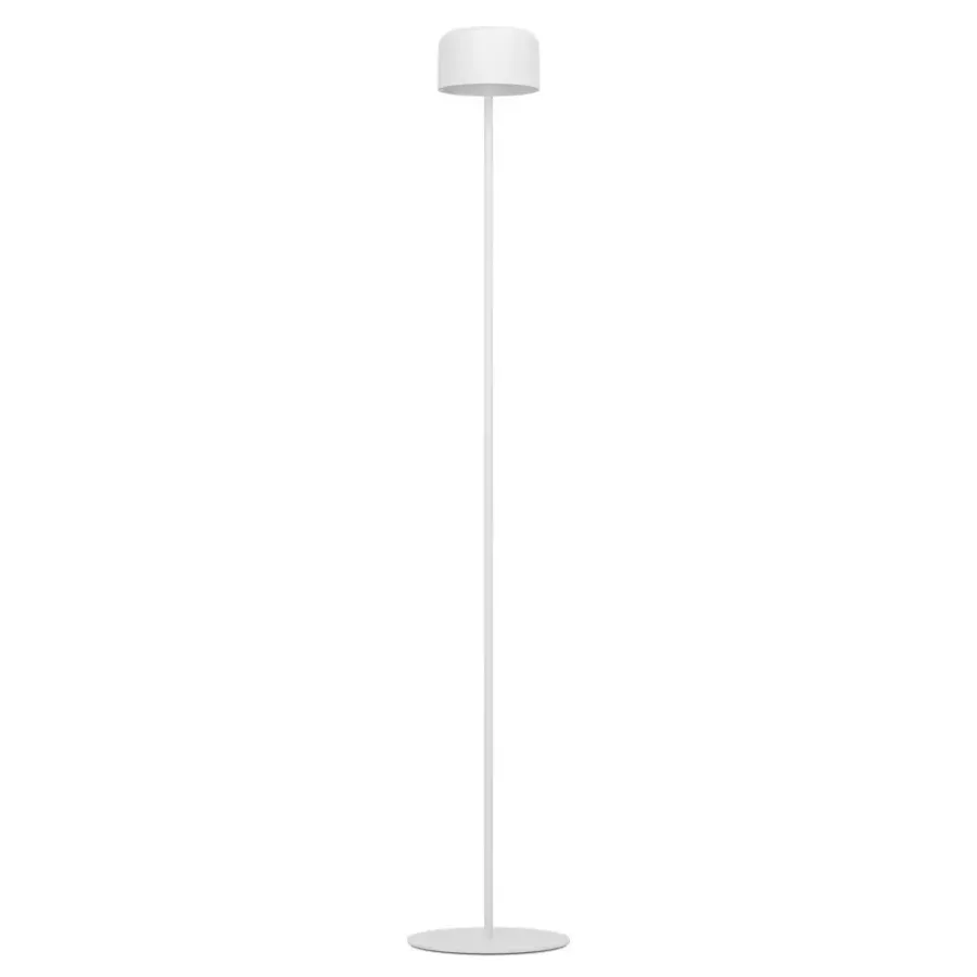 EGLO Roccanova-L Vloerlamp - Solar - 120 cm - Wit - Oplaadbaar