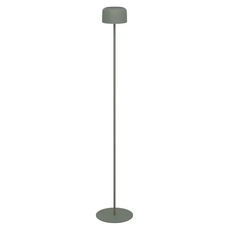 EGLO Roccanova-L Vloerlamp - Solar - 120 cm - Groen - Oplaadbaar