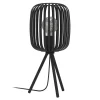 Tafellampen-EGLO Romazzina Tafellamp - E27 - Ø 20 cm - Zwart