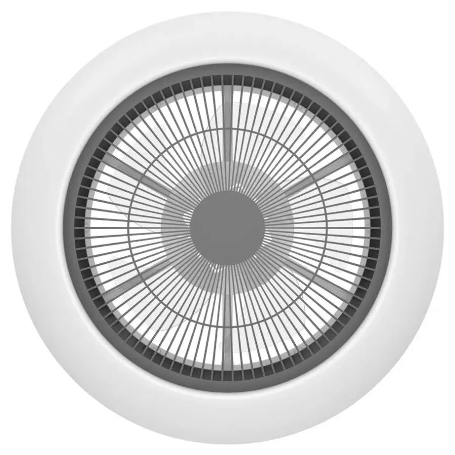 EGLO Sangineto Plafondventilator - LED - Ø 45,5 cm - Wit, Zwart