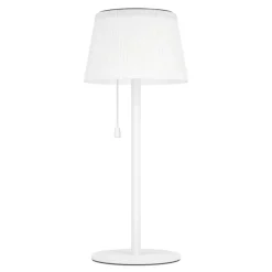 Tafellampen-EGLO Scordiano Tafellamp - Solar - 38 cm - Wit - Oplaadbaar