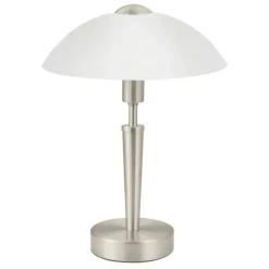 EGLO Solo 1 Tafellamp - E14 - 35 cm - Grijs/Wit