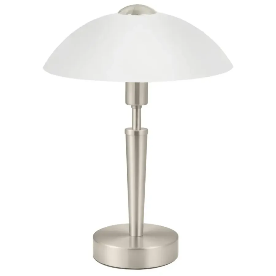 EGLO Solo 1 Tafellamp - E14 - 35 cm - Grijs/Wit