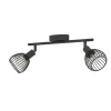 Spots-EGLO Sonnino Spot - E14 - 36,5 cm - Zwart
