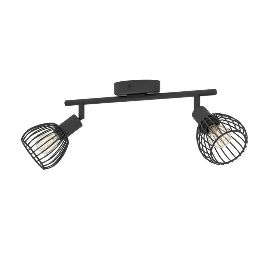 Spots-EGLO Sonnino Spot - E14 - 36,5 cm - Zwart