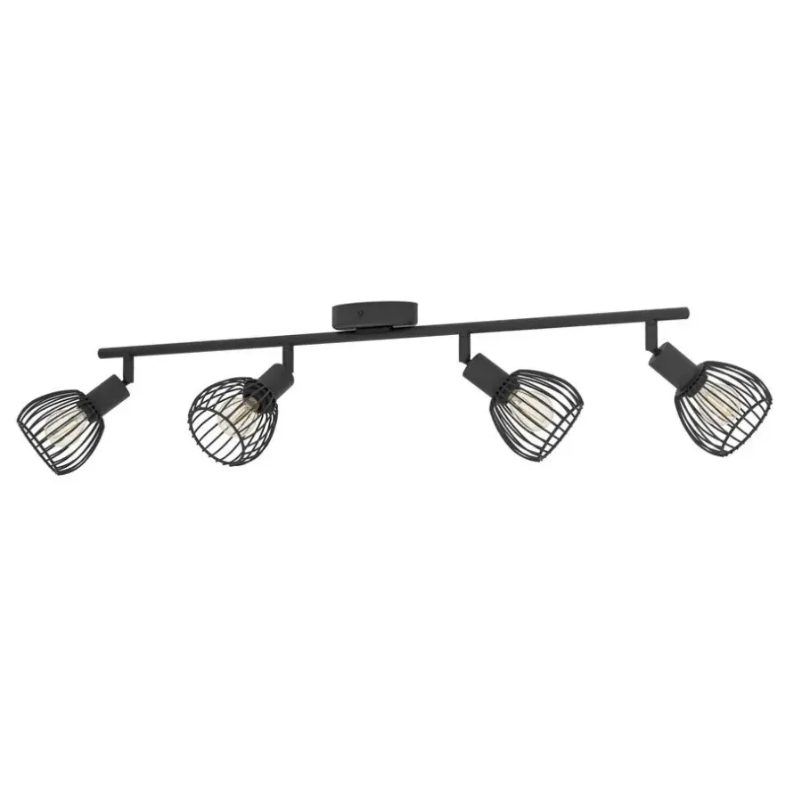 EGLO Sonnino Spot - E14 - 78 cm - Zwart