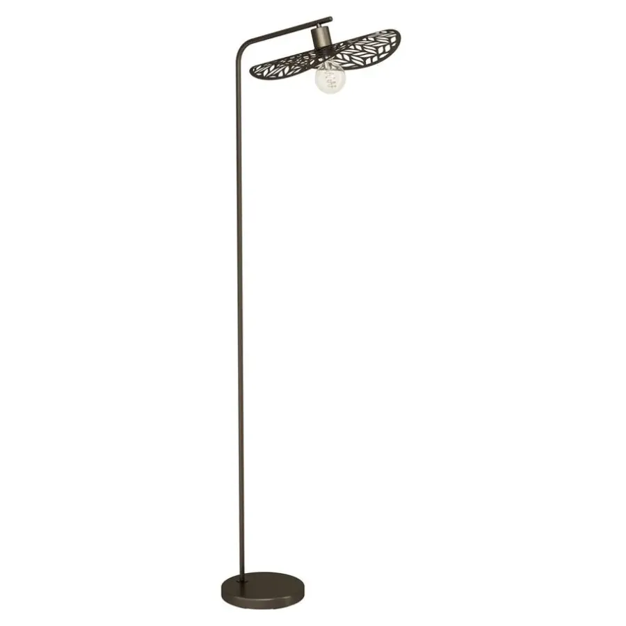 Staande Lampen-EGLO Swaby Vloerlamp - E27 - 159.5 cm - Brons