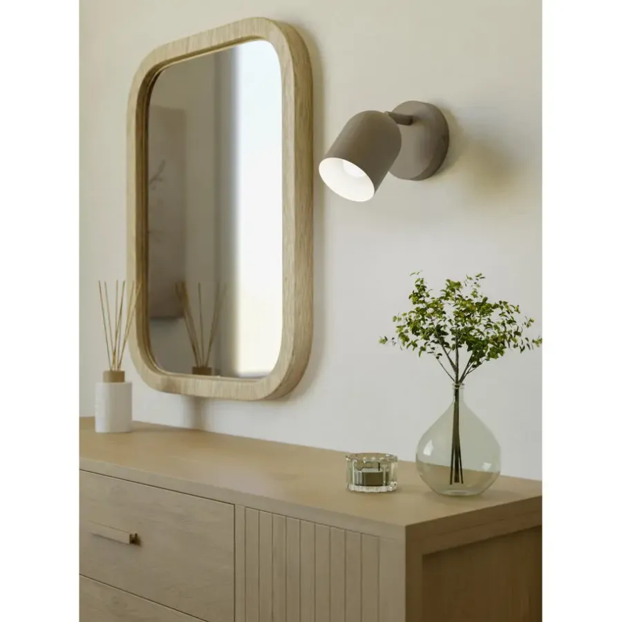 Spots-EGLO Tilston Spot - E14 - 12 cm - Zandkleur - Kantelbaar
