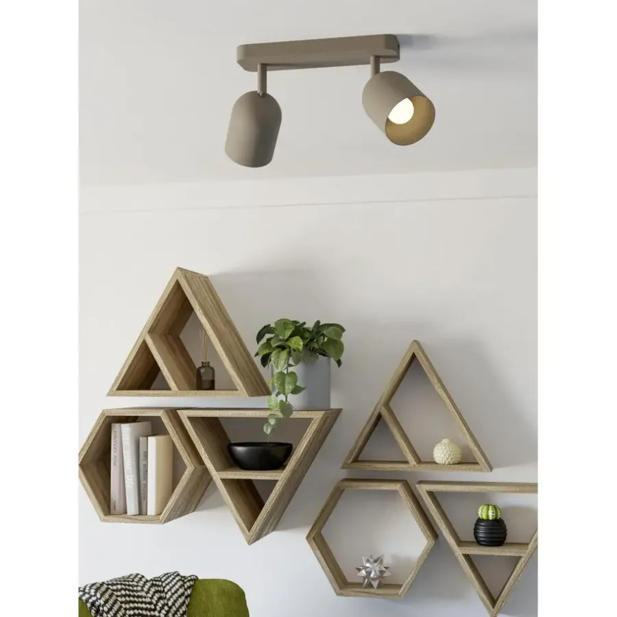EGLO Tilston Spot - E14 - 28 cm - Zandkleur - Kantelbaar