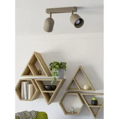 EGLO Tilston Spot - E14 - 28 cm - Zandkleur - Kantelbaar