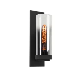 Wandlampen-EGLO Toothill Wandlamp - E27 - 36 cm - Zwart/Ombre effect