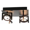 EGLO Trastanello Opbouwspot - LED - 4 lichts - Zwart