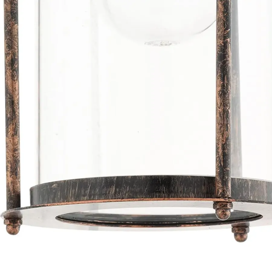 Wandlampen-EGLO Valdeo Wandlamp - E27 - 27,5 cm - Koper Antiek