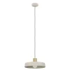 EGLO Valdiola Hanglamp - E27 - Ø 36 cm - Beige/Goud - Staal