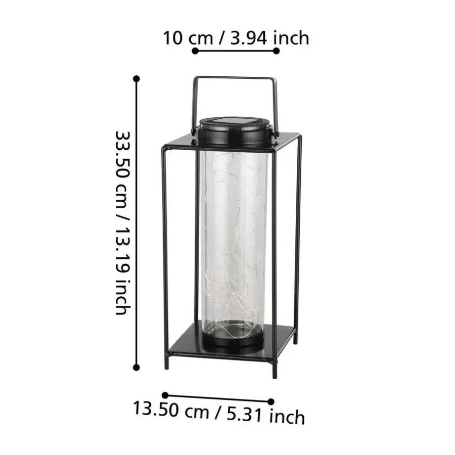 Tafellampen-EGLO z_solar tuinverlichting zonne-energie - prikspot - LED - Bloemenpatroon