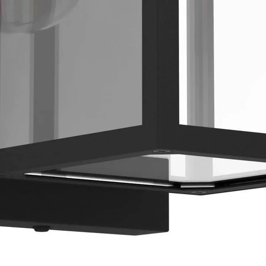 EGLO BudroneWandlampBuiten-E27-27cm-Zwart