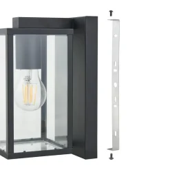 EGLO BudroneWandlampBuiten-E27-27cm-Zwart