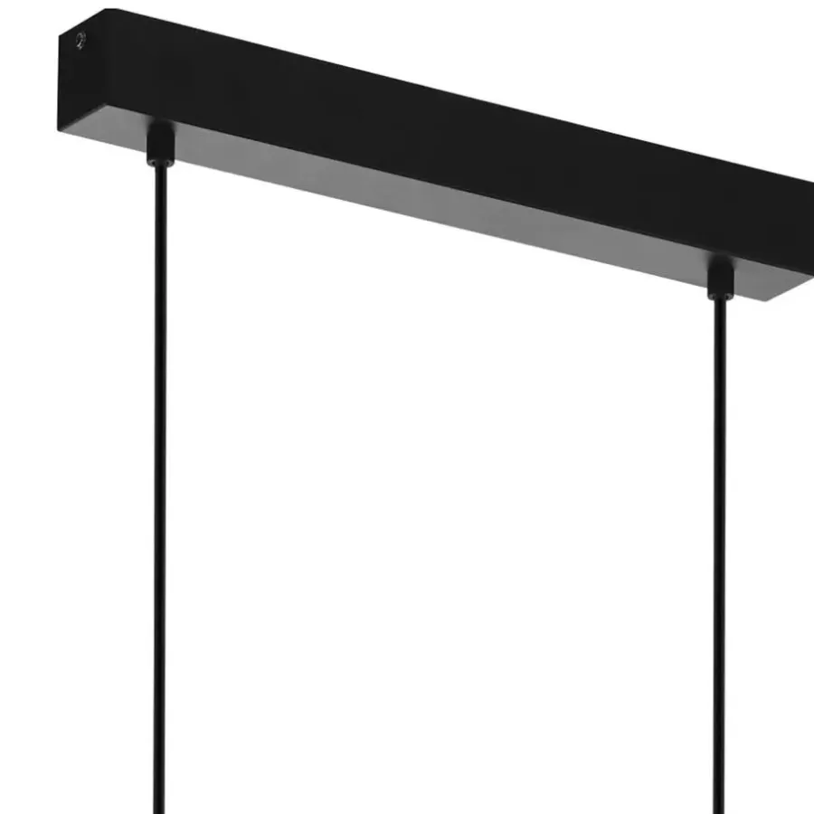EGLO HornwoodHanglamp-E27-78cm-Zwart/Crème/Bruin