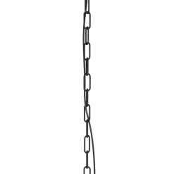 Hanglampen-EGLO LubenhamHanglamp-1lichts-Ø30cm.-E27-Zwart/hout