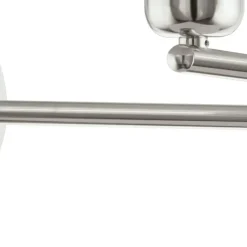 EGLO Maserlo-Wandlamp-1Lichts-ø23cm-Nikkel-Mat-Taupe-Goud