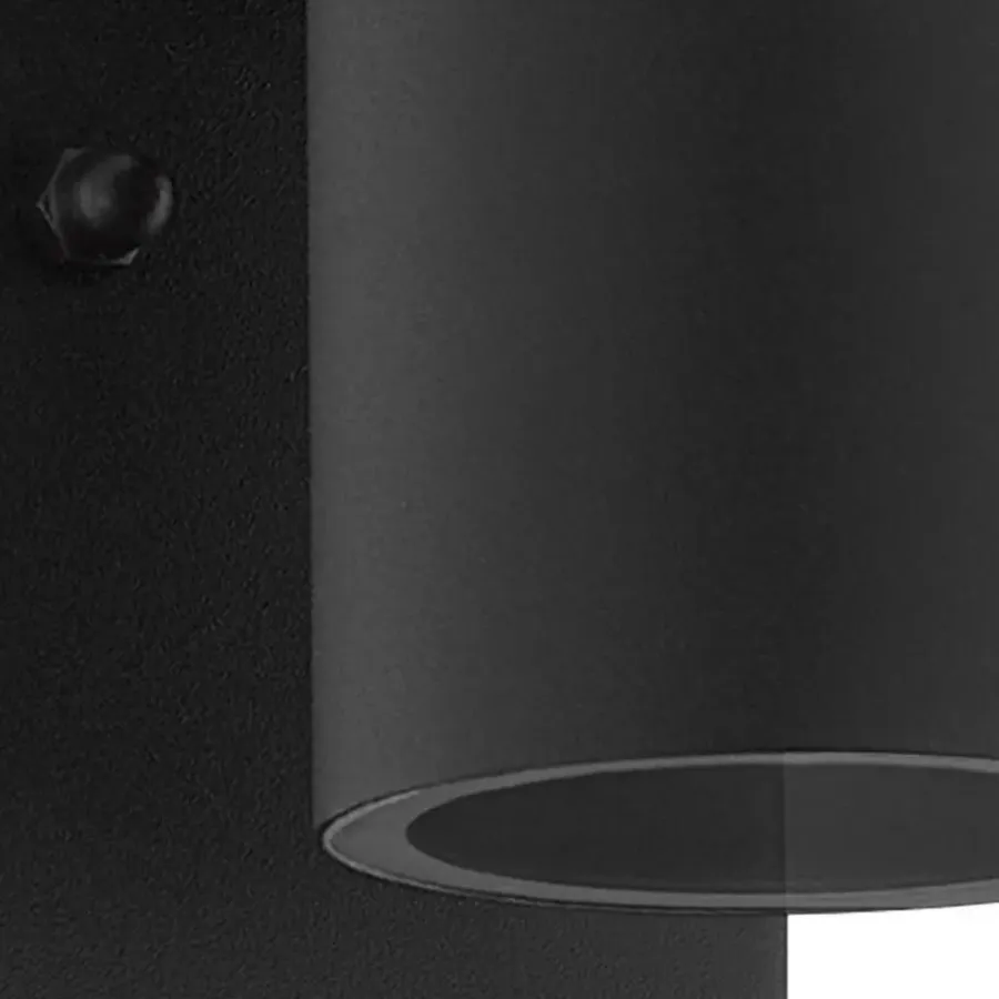 EGLO Riga5WandlampBuiten-Sensor-GU10-16,5cm-Sensor-Zwart