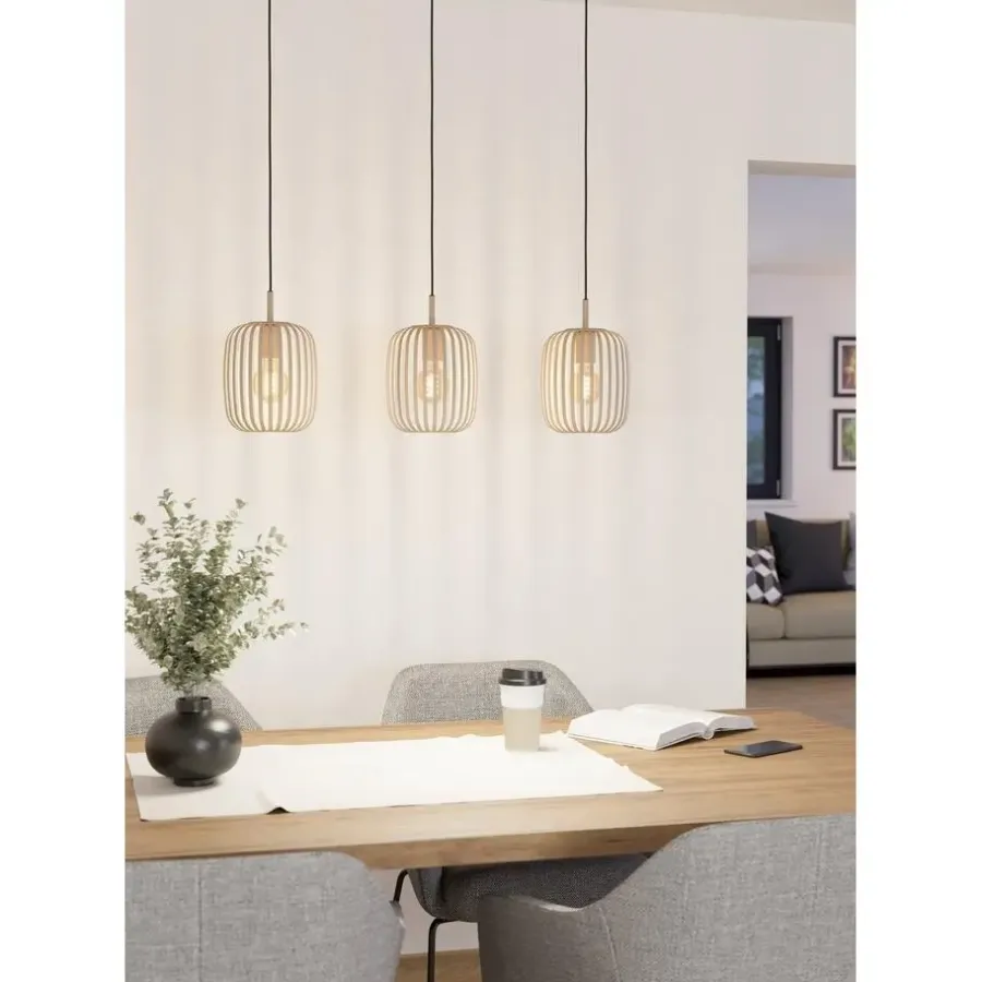 EGLO RomazzinaHanglamp-E27-90cm-Zandkleur