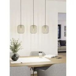 EGLO RomazzinaHanglamp-E27-90cm-Zandkleur