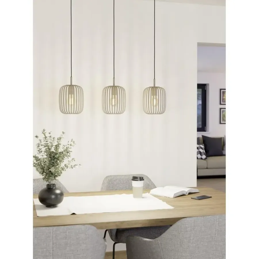 EGLO RomazzinaHanglamp-E27-90cm-Zandkleur