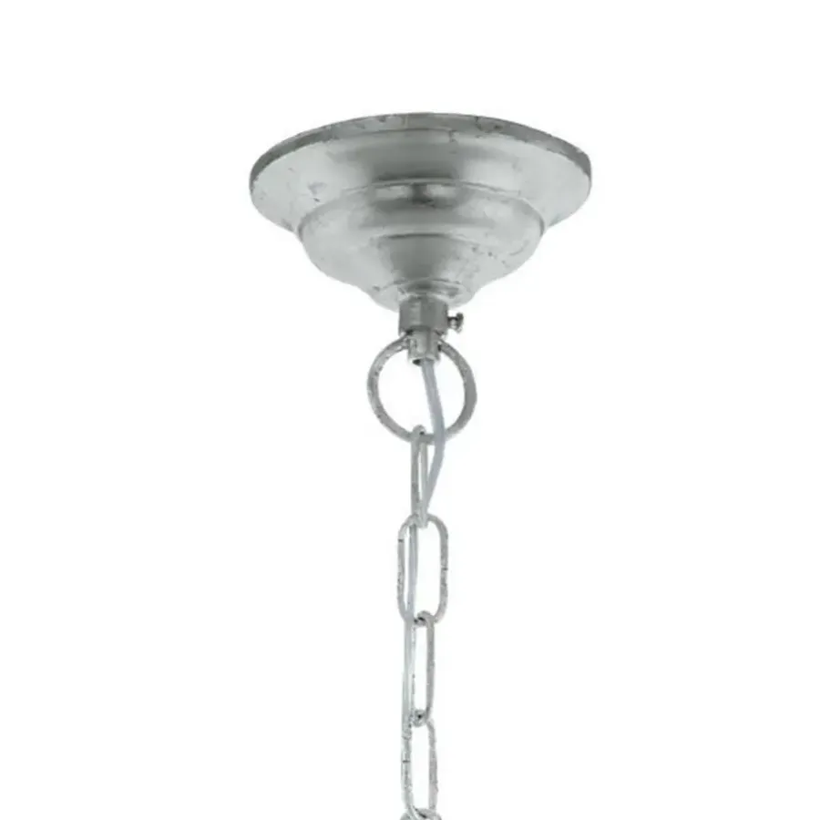 Kroonluchters-EGLO VintageFlitwick1Kroonluchter-15Lichts-Ø1200mm.-Zilver