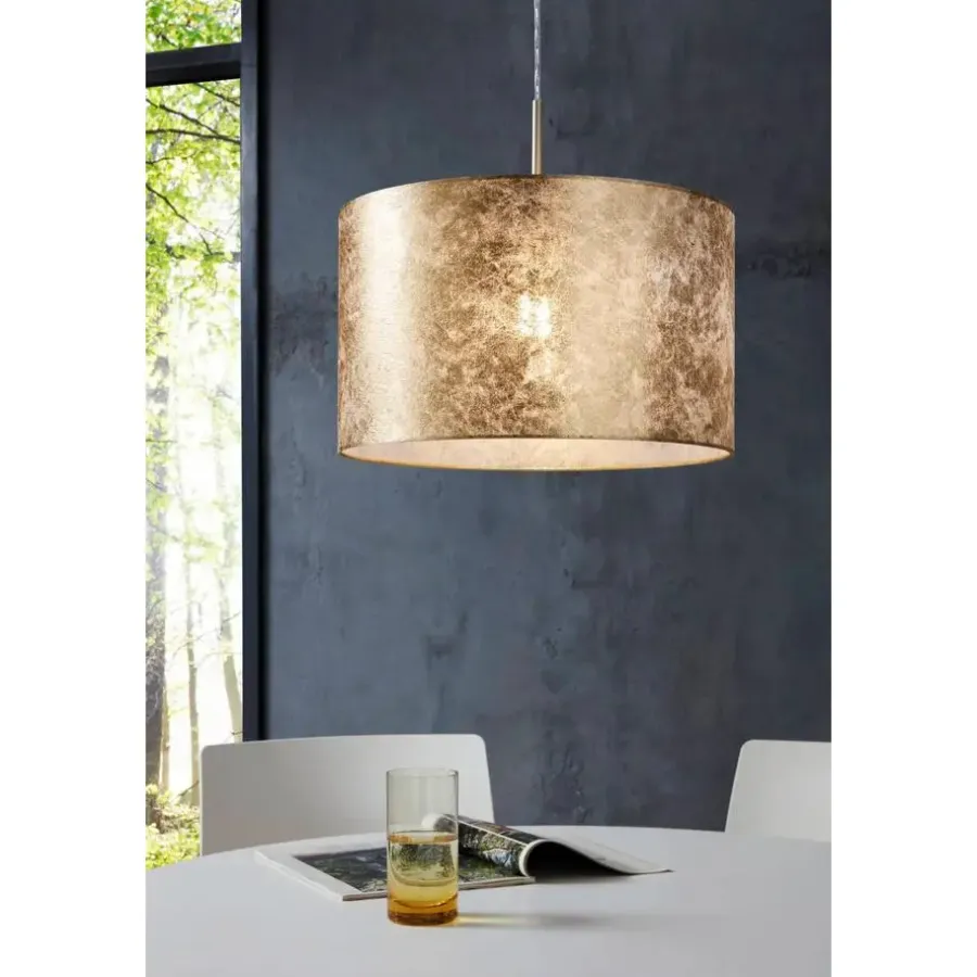 EGLO ViserbellaHanglamp-E27-Ø38cm-Champagne/Goud