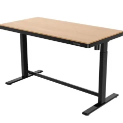 Bureaus-Euroseats Elektrisch verstelbaar bureau / thuiswerkplek - 140x70 cm - Whitewash eiken - Z