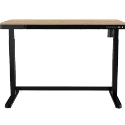 Euroseats Elektrisch verstelbaar bureau / thuiswerkplek - 120x60 cm - Whitewash eiken - Z