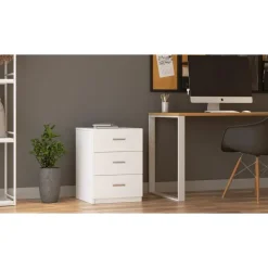 Ladeblokken-Emob Locelso lade - 18 mm dik - 44 breedte - Wit