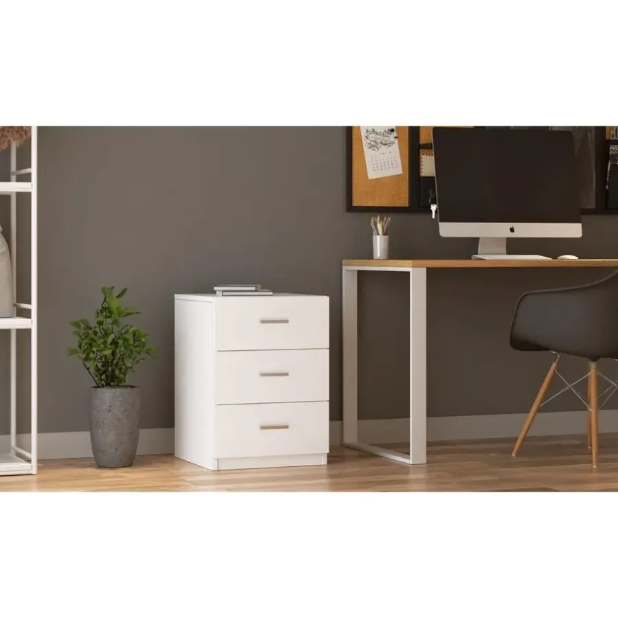 Ladeblokken-Emob Locelso lade - 18 mm dik - 44 breedte - Wit