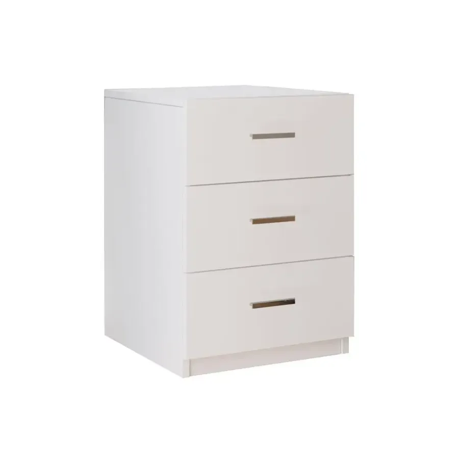 Ladeblokken-Emob Locelso lade - 18 mm dik - 44 breedte - Wit