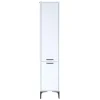 Hoge Kasten-Emob Multifunctionele kast Woody Fashion - 40 x 40 x 199 cm - Wit