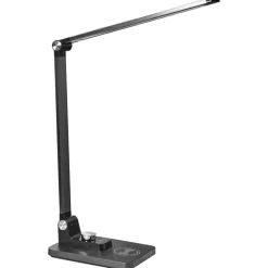 Bureaulampen|Bureaulampen-Leen Bakker ENIF - Bureaulamp LED - Zwart - Aluminium/Synthetisch materiaal