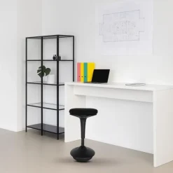Sedero Ergonomische zit-sta kruk / wiebelkruk Base - Zwart