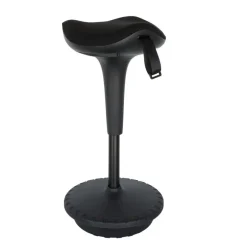 Krukjes-Sedero Ergonomische zit-sta kruk / wiebelkruk Ergo - Zwart