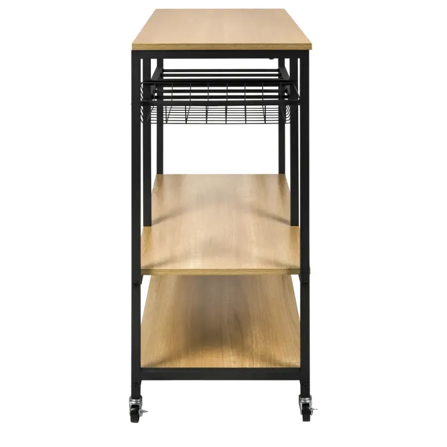 Trolleys-ERRO Keukentrolley op wieltjes - keukenrek - 80x40x85cm