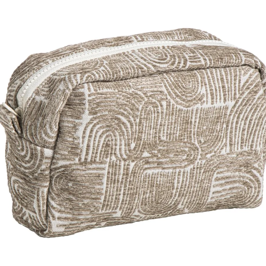 Leen Bakker Etui Archy - beige - 15x20x8 cm