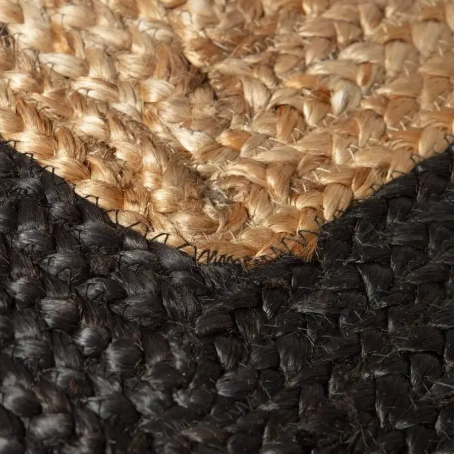 Eva Interior Eva Interieur Vloerkleed Jute - Naturel/Antraciet - 160x230